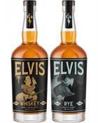 Paketerbjudande - Elvis The King och Elvis Tiger Man Tennessee Whisky 45%